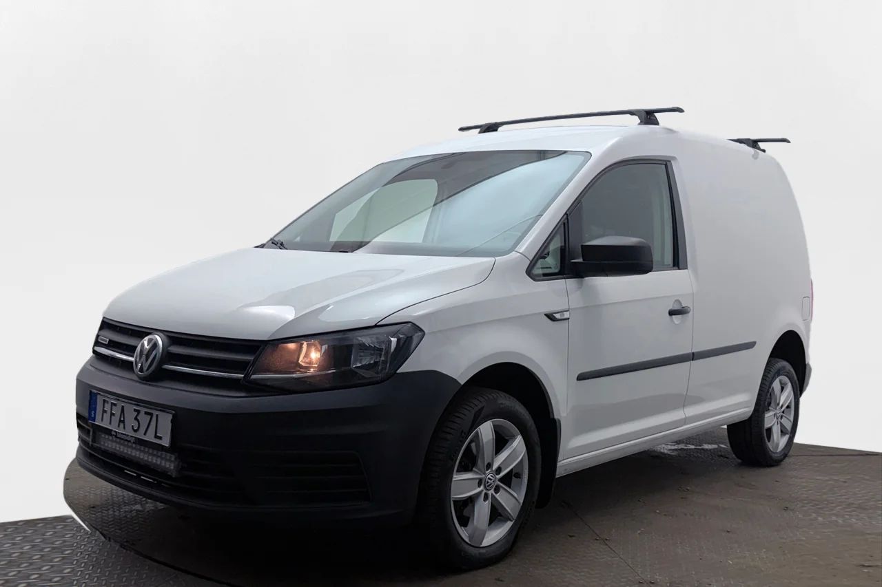 Volkswagen Caddy Skåp 2.0 TDI 4M Aut Drag P-Sens LED-ramp MOMS 150hk