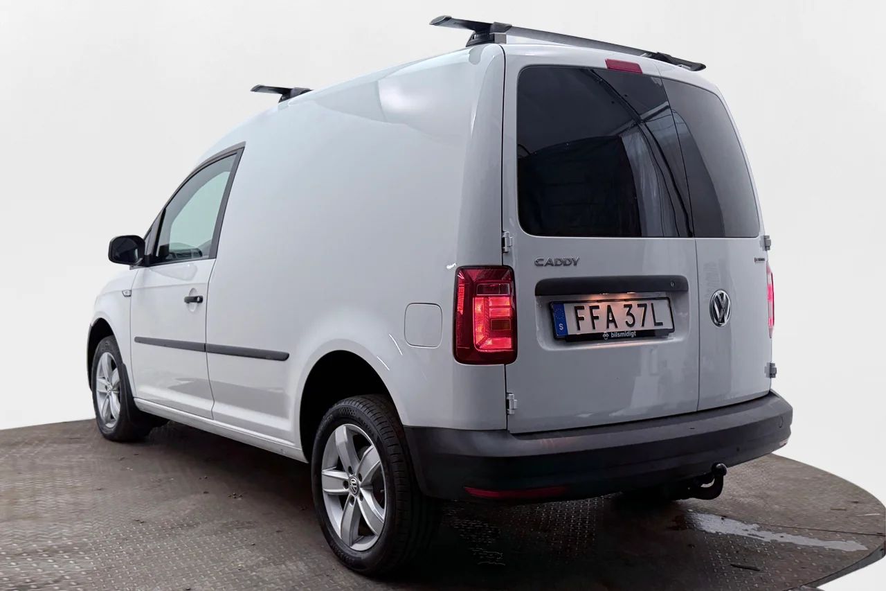 Volkswagen Caddy Skåp 2.0 TDI 4M Aut Drag P-Sens LED-ramp MOMS 150hk – bild 7 av 25