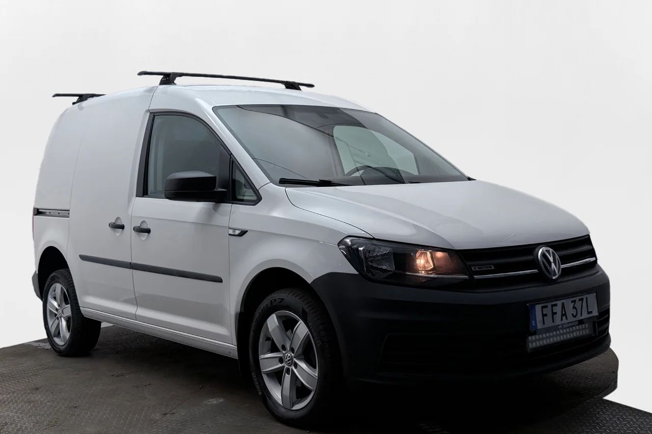 Volkswagen Caddy Skåp 2.0 TDI 4M Aut Drag P-Sens LED-ramp MOMS 150hk – bild 3 av 25