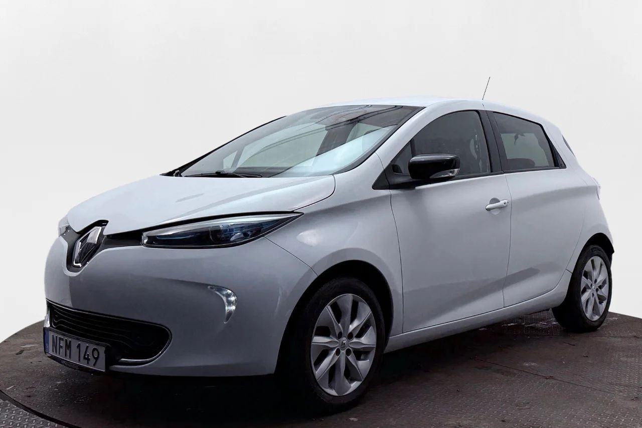 Renault Zoe R240 22 kWh Batterihyra Navi Kamera Värmare 88hk – bild 1 av 27