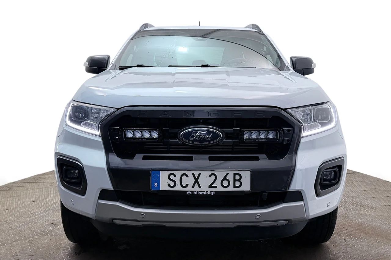 Ford Ranger Dubbelhytt 2.0 Bi-Turbo Wildtrak Drag Läder Navi Kamera Värmare 213hk – bild 2 av 31