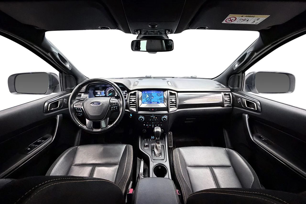 Ford Ranger Dubbelhytt 2.0 Bi-Turbo Wildtrak Drag Läder Navi Kamera Värmare 213hk – bild 12 av 31