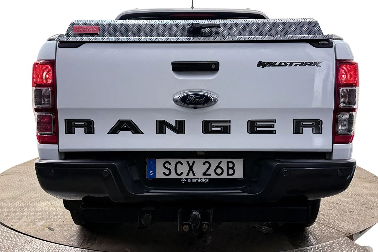 Ford Ranger Dubbelhytt 2.0 Bi-Turbo Wildtrak Drag Läder Navi Kamera Värmare 213hk – bild 6 av 31