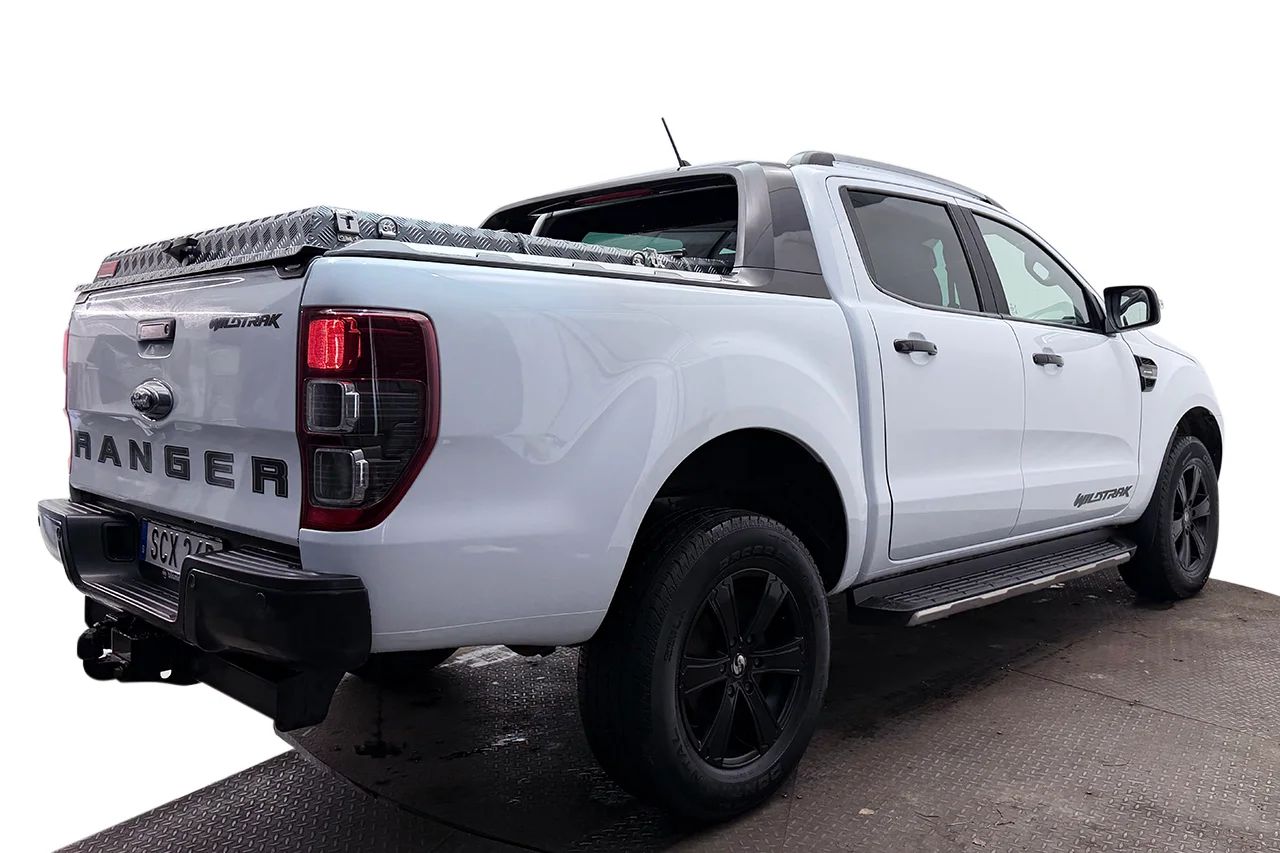 Ford Ranger Dubbelhytt 2.0 Bi-Turbo Wildtrak Drag Läder Navi Kamera Värmare 213hk – bild 5 av 31