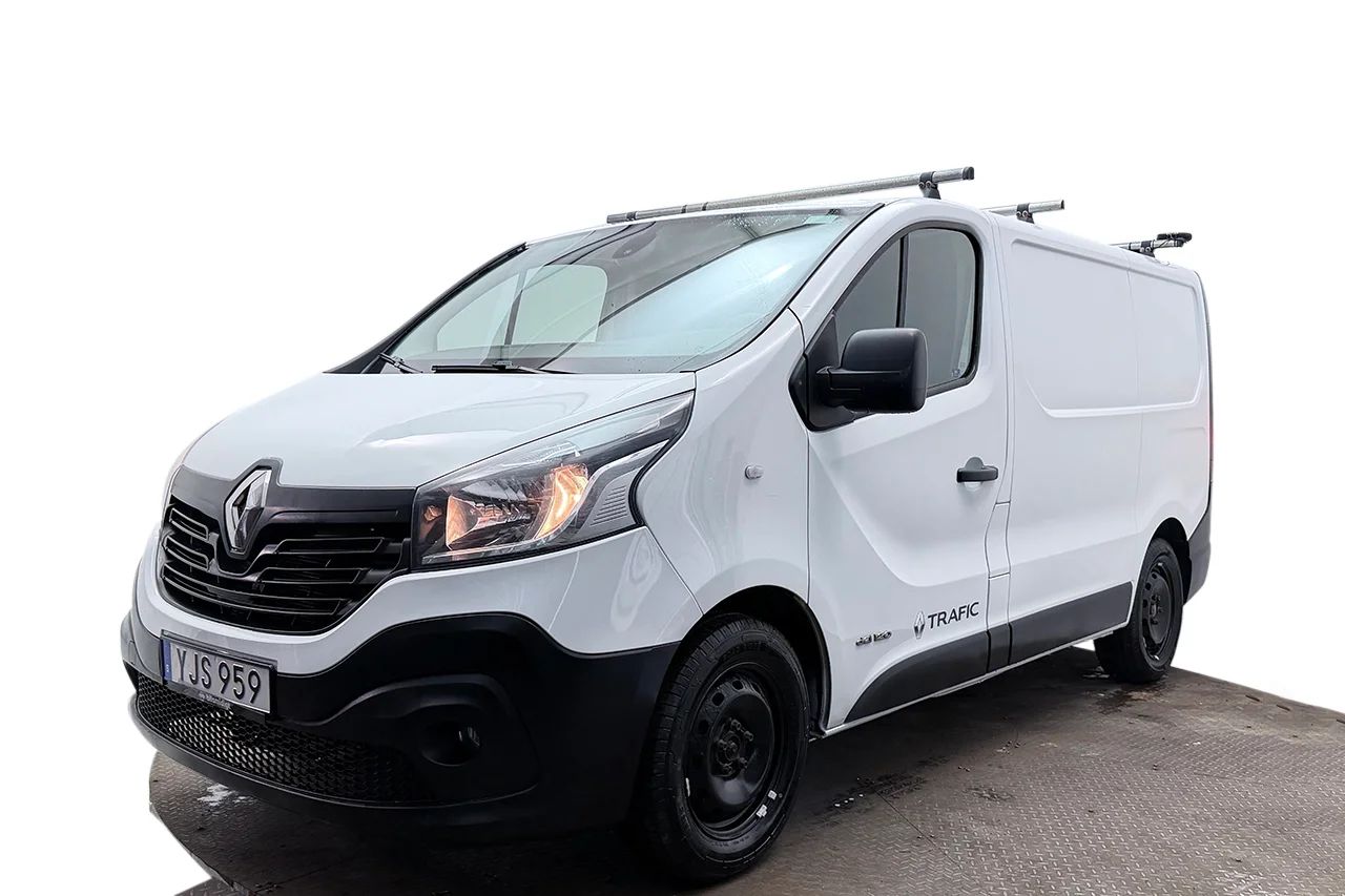 Renault Trafic 2.9t Drag Värmare Inredd 3-sits MOMS