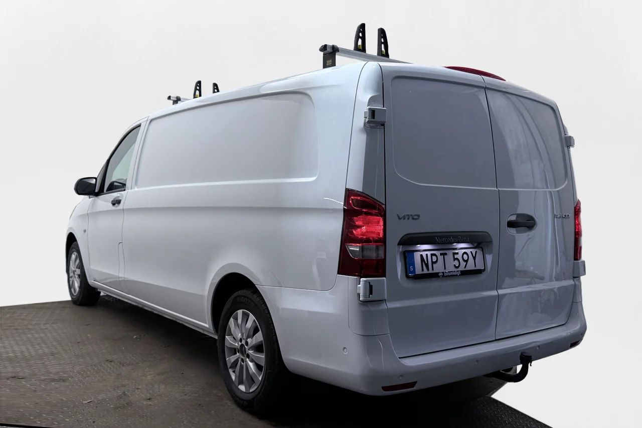 Mercedez-Benz Vito 116 CDI 2.8t L3 Extra Lång Drag Inredd Navigation Kamera Läder 3-sits – bild 8 av 27