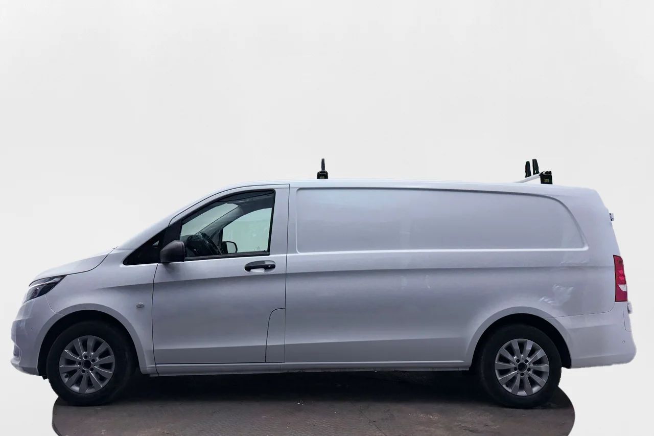 Mercedez-Benz Vito 116 CDI 2.8t L3 Extra Lång Drag Inredd Navigation Kamera Läder 3-sits – bild 9 av 27