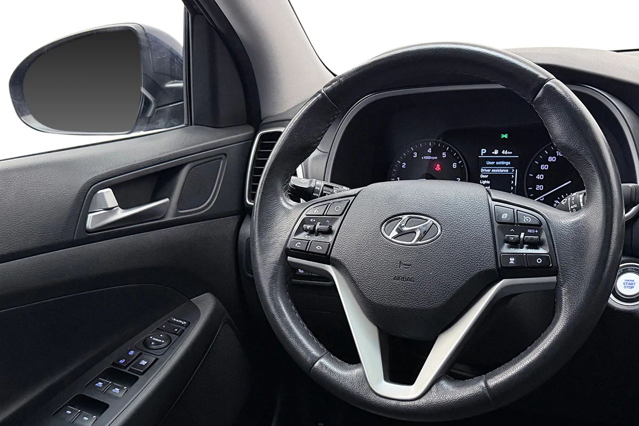 Hyundai Tucson 1.6 T-GDI 4WD Premium Pano Läder 360° Navi KRELL 177hk – bild 19 av 31