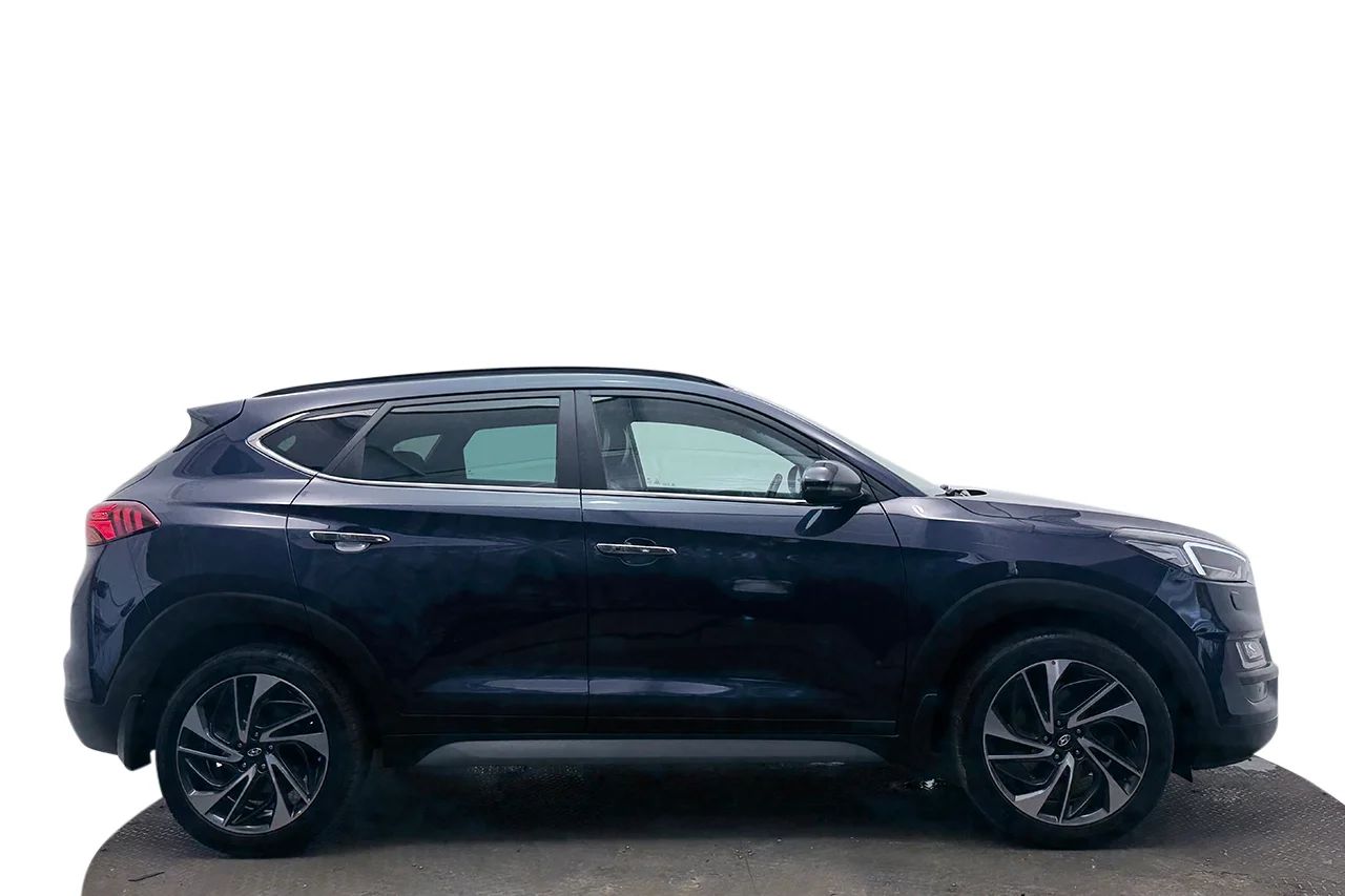 Hyundai Tucson 1.6 T-GDI 4WD Premium Pano Läder 360° Navi KRELL 177hk – bild 4 av 31