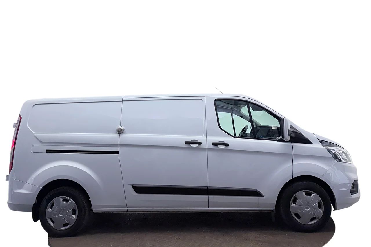 Ford Transit Custom 340 2.0 L2 Inredd 2xSidodörr Drag 3-sits Kamera MOMS 130hk – bild 4 av 28