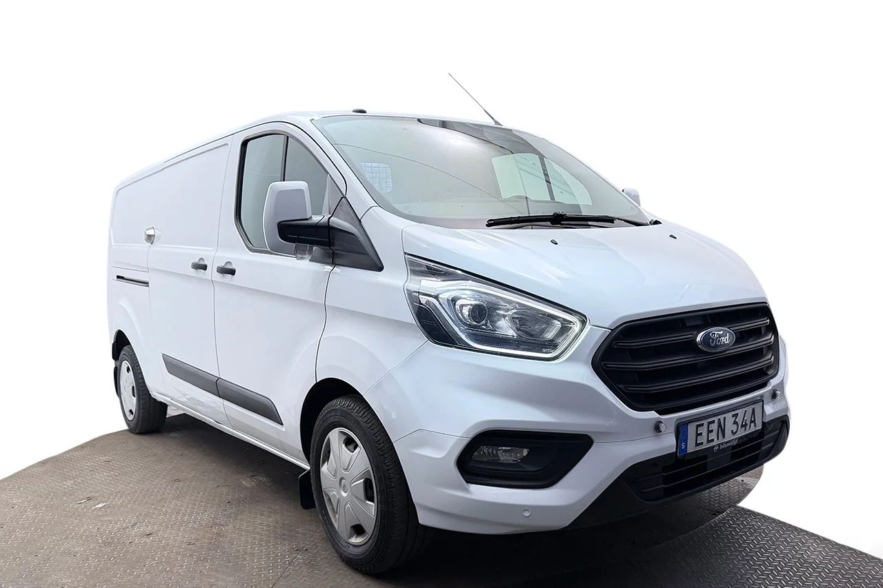 Ford Transit Custom 340 2.0 L2 Inredd 2xSidodörr Drag 3-sits Kamera MOMS 130hk – bild 3 av 28