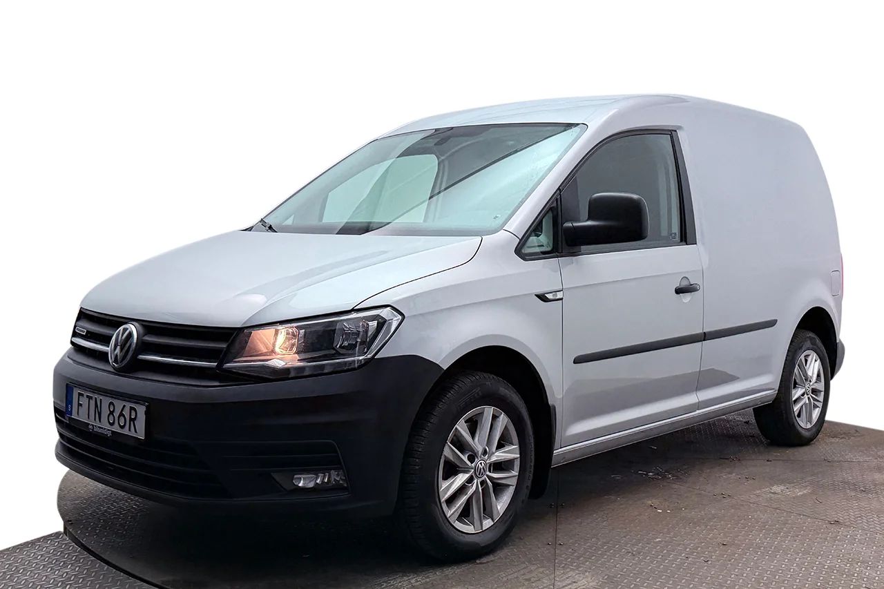 Volkswagen Caddy Skåp 1.4 TGI CNG Drag Inredd Kamera AppConnect MOMS
