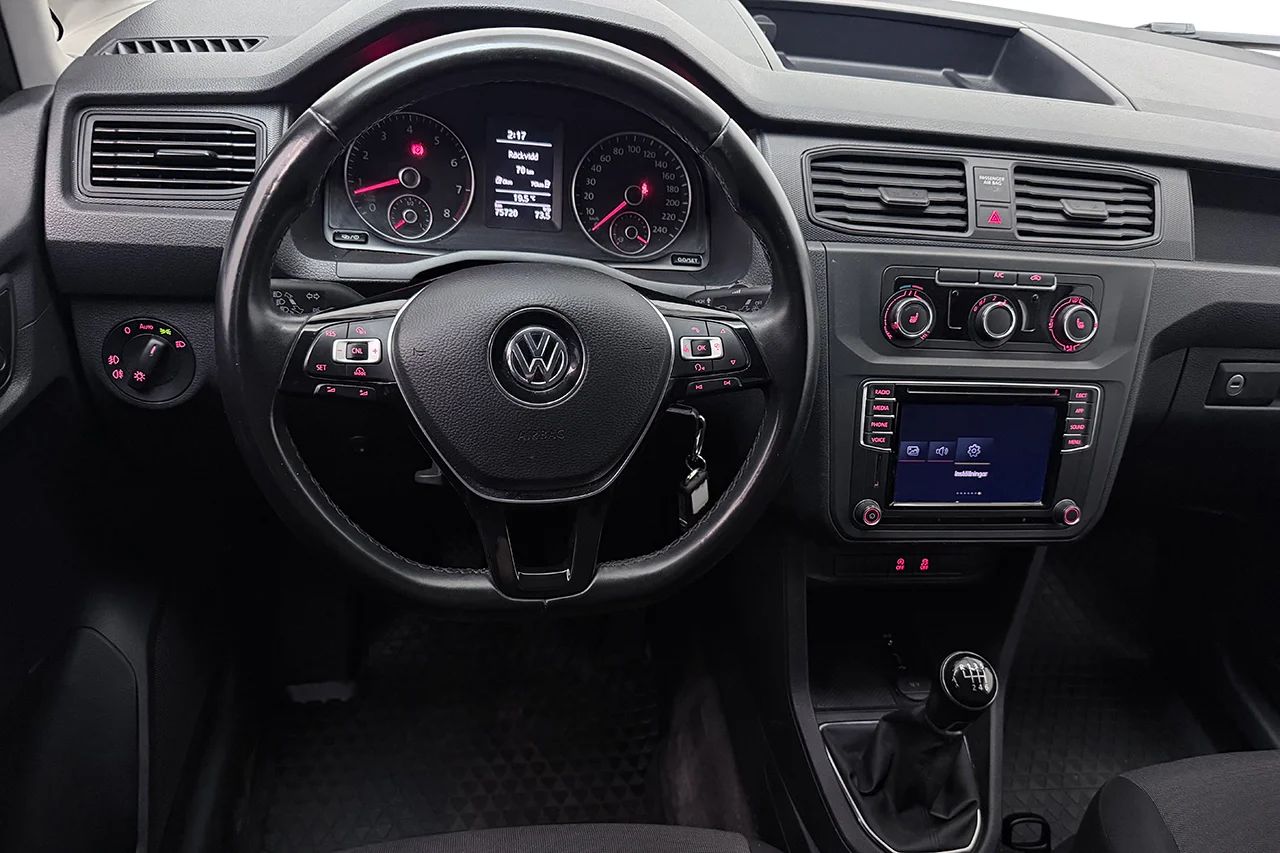 Volkswagen Caddy Skåp 1.4 TGI CNG Drag Inredd Kamera AppConnect MOMS – bild 17 av 27