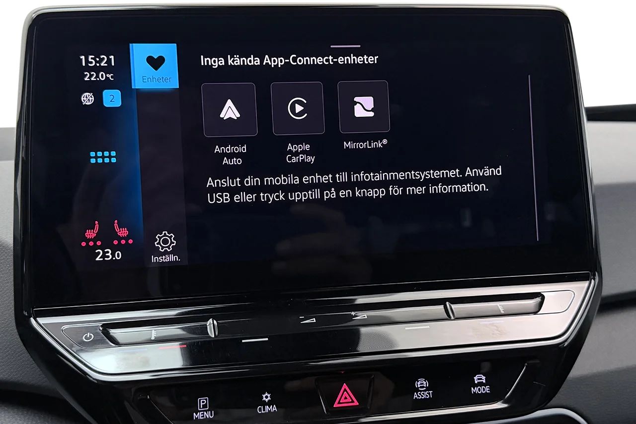 Volkswagen ID.3 Pro Performance Komfort P-Klimat AppConnect MOMS 204hk – bild 23 av 35