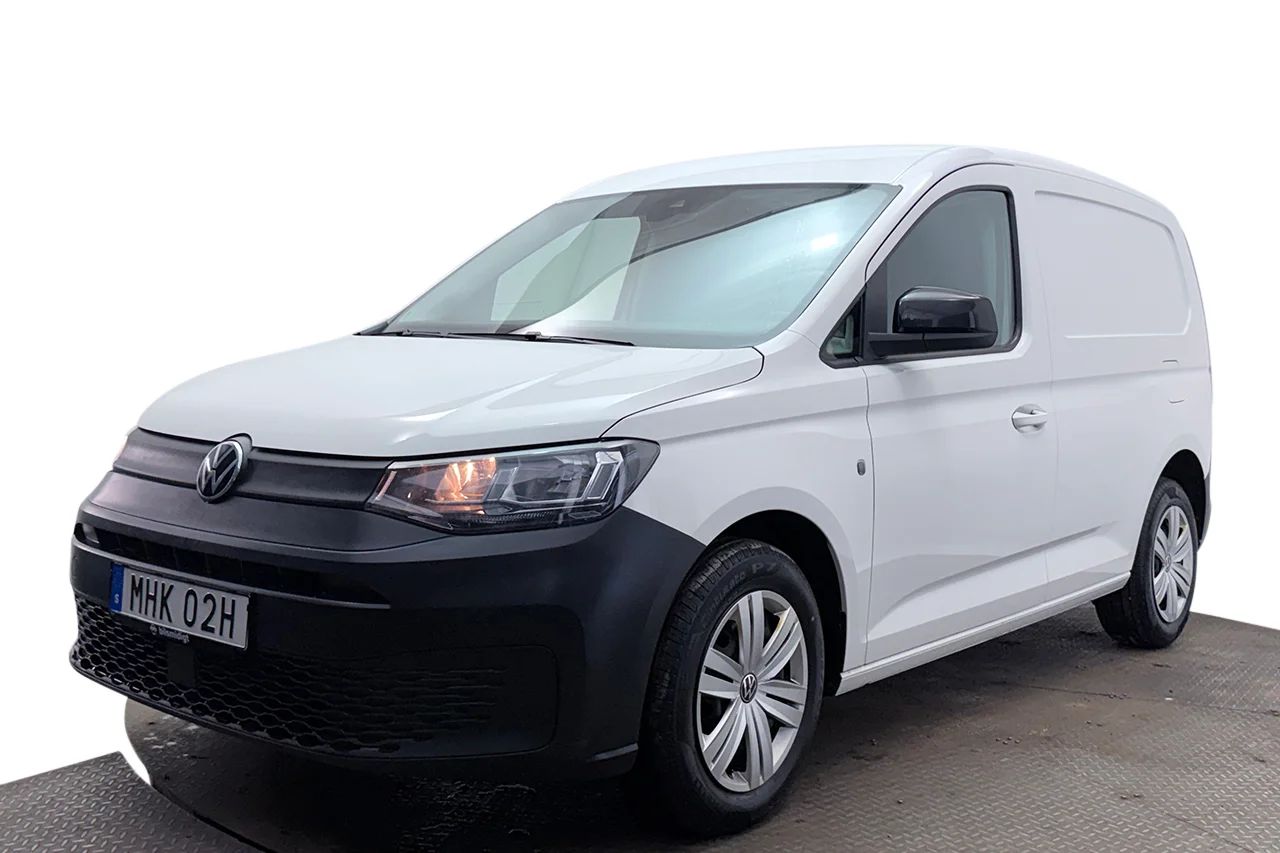 Volkswagen Caddy Cargo 2.0 TDI Aut Drive Inredd P-Sens Värmare AppConnect MOMS
