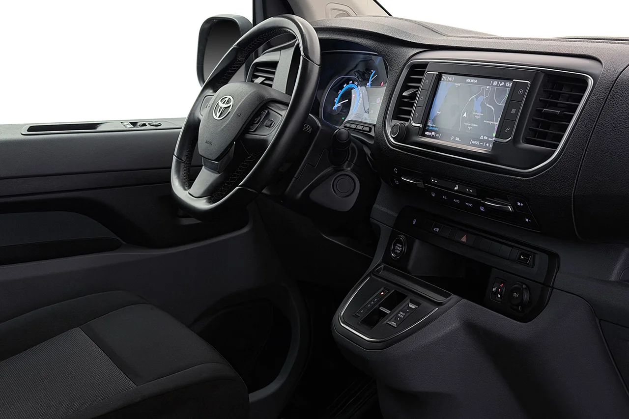 Toyota Proace Electric 75 kWh L2 Drag 2xSidodörr 3sits Navi MOMS – bild 14 av 26