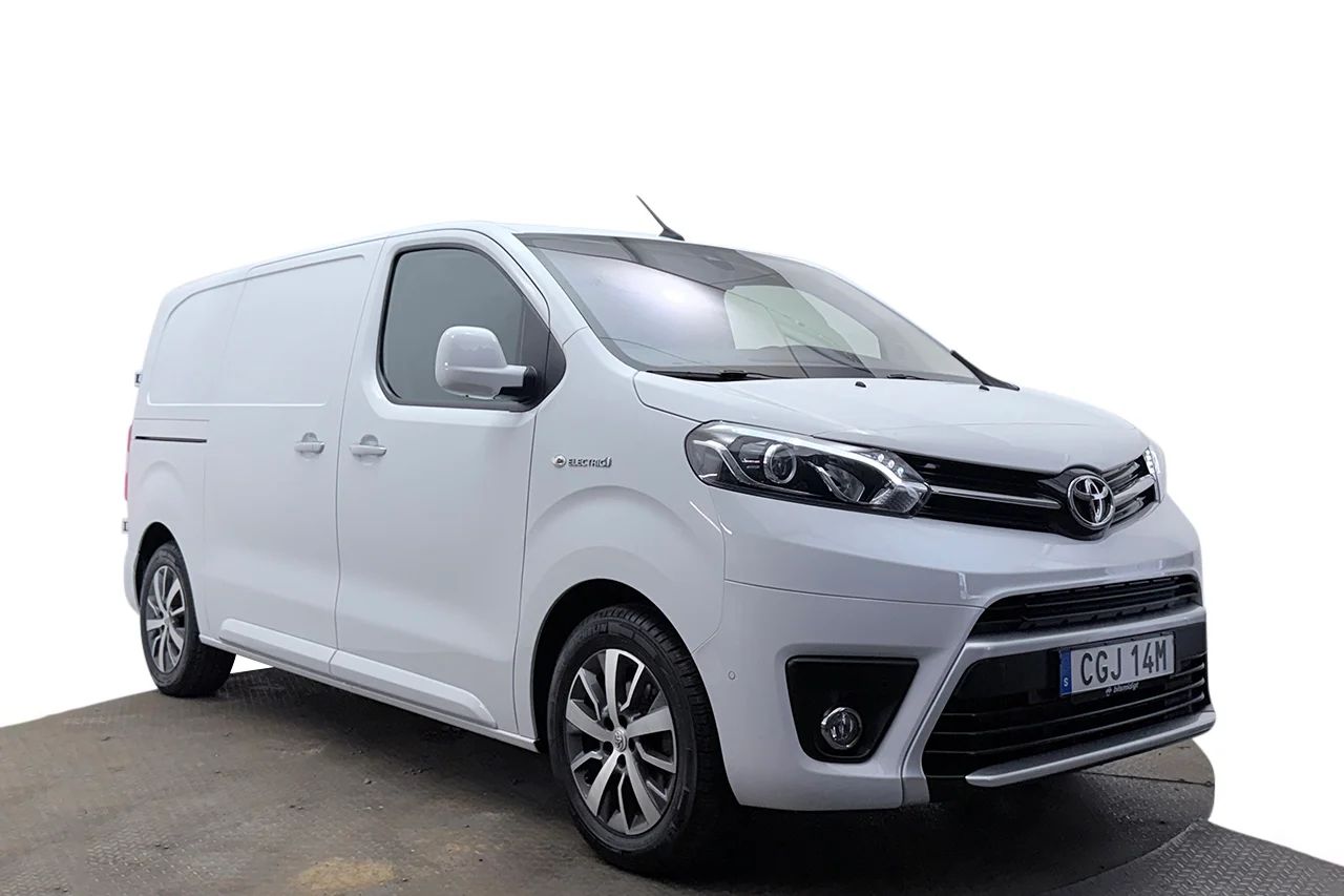 Toyota Proace Electric 75 kWh L2 Drag 2xSidodörr 3sits Navi MOMS – bild 2 av 26