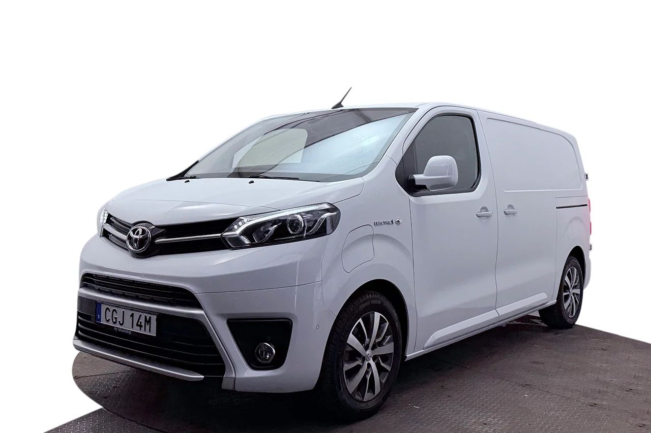 Toyota Proace Electric 75 kWh L2 Drag 2xSidodörr 3sits Navi MOMS