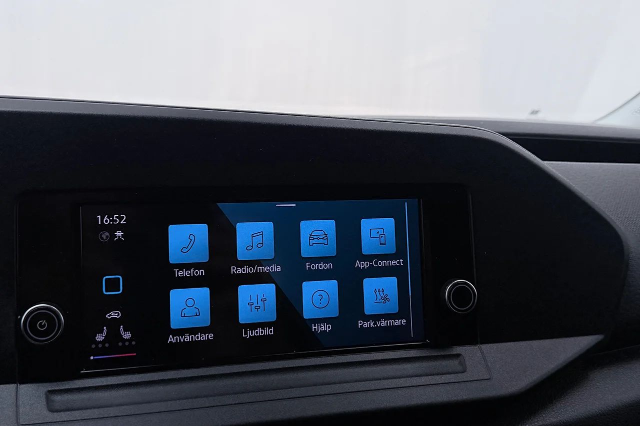 Volkswagen Caddy Cargo 2.0 TDI Aut Inredd Värmare ergoComfort MOMS 122hk – bild 24 av 30