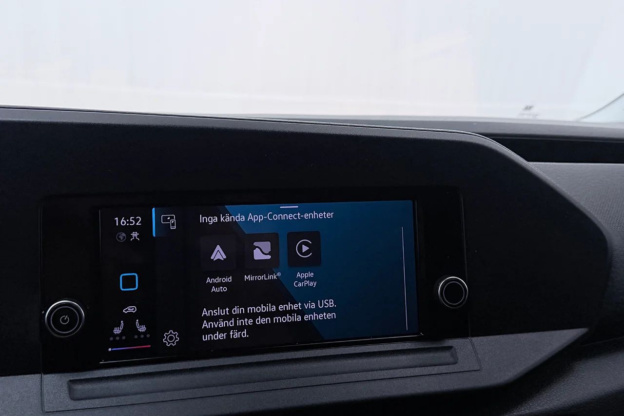 Volkswagen Caddy Cargo 2.0 TDI Aut Inredd Värmare ergoComfort MOMS 122hk – bild 21 av 30