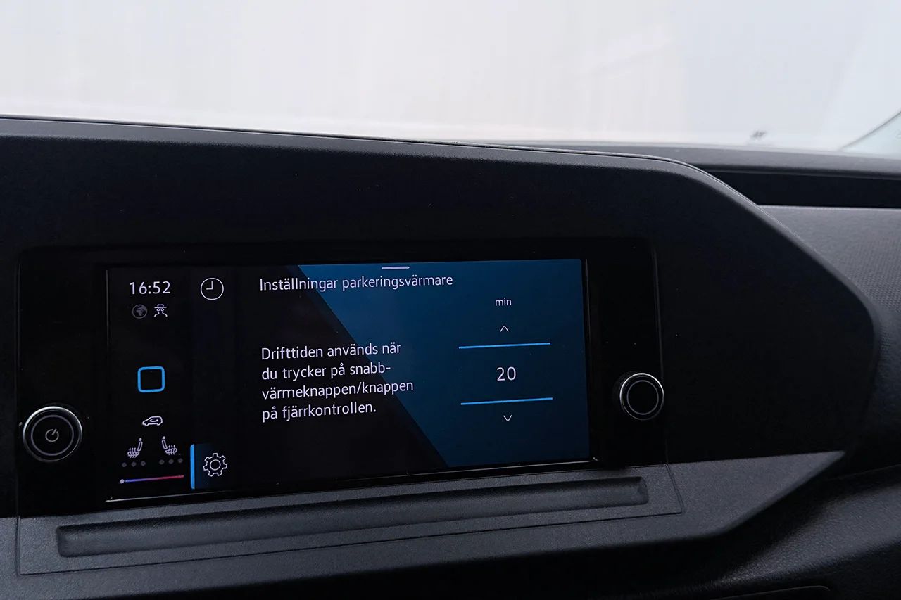 Volkswagen Caddy Cargo 2.0 TDI Aut Inredd Värmare ergoComfort MOMS 122hk – bild 23 av 30