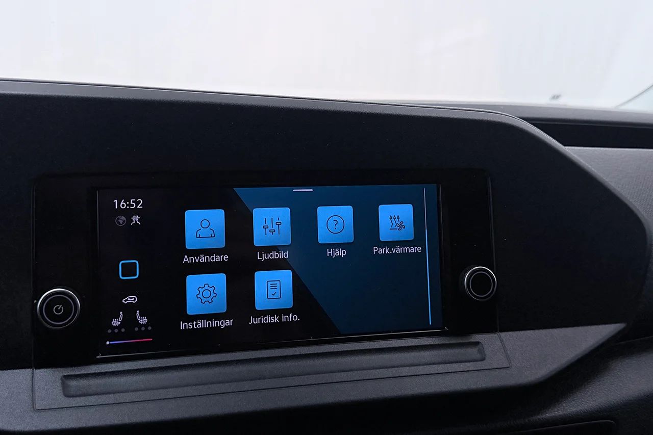 Volkswagen Caddy Cargo 2.0 TDI Aut Inredd Värmare ergoComfort MOMS 122hk – bild 27 av 30