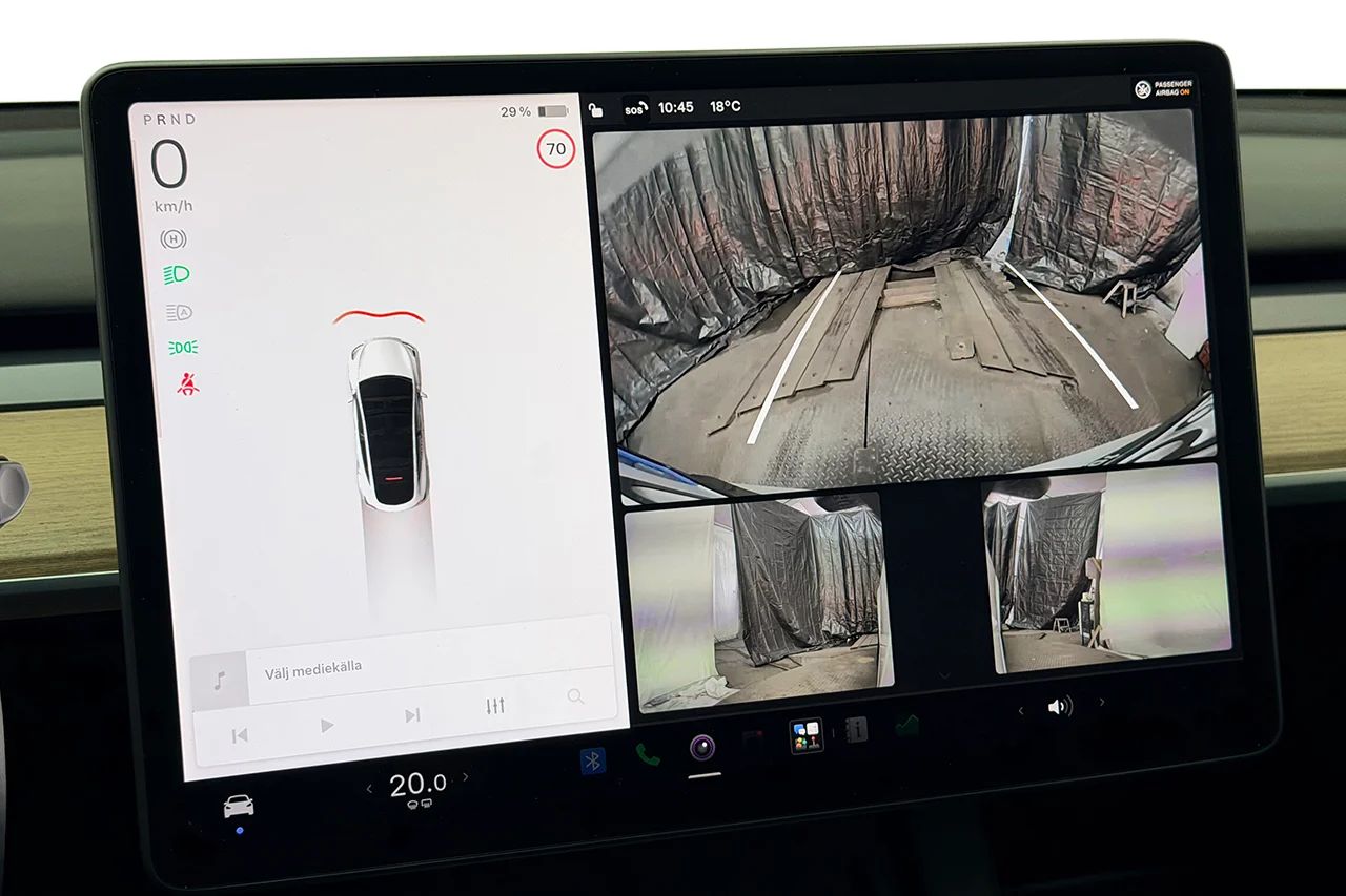 Tesla Model Y Long Range AWD Pano Kameror Premiumljud V-Pump MOMS 514hk – bild 22 av 32
