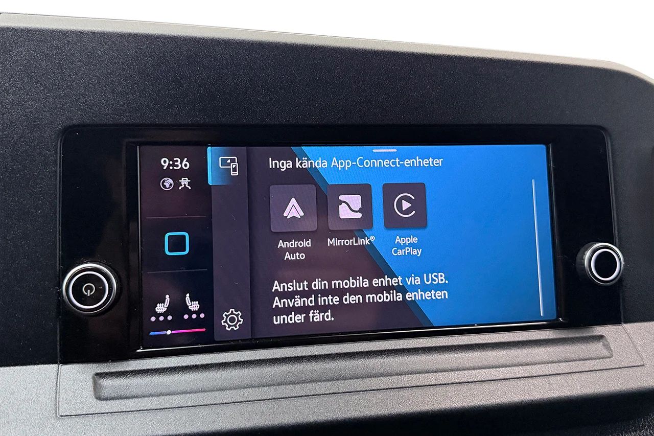 Volkswagen Caddy Cargo 2.0 TDI Aut Inredd Drivepkt Värmare MOMS 122hk – bild 21 av 29