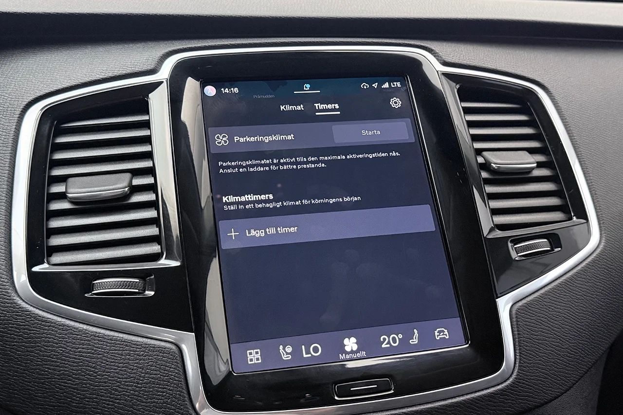 Volvo XC90 Recharge T8 AWD Plus Bright 7-sits Läder Drag H/K P-Klimat BLIS 456hk – bild 26 av 35