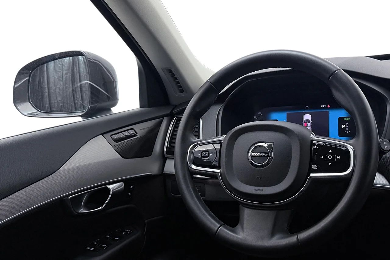 Volvo XC90 Recharge T8 AWD Plus Bright 7-sits Läder Drag H/K P-Klimat BLIS 456hk – bild 17 av 35