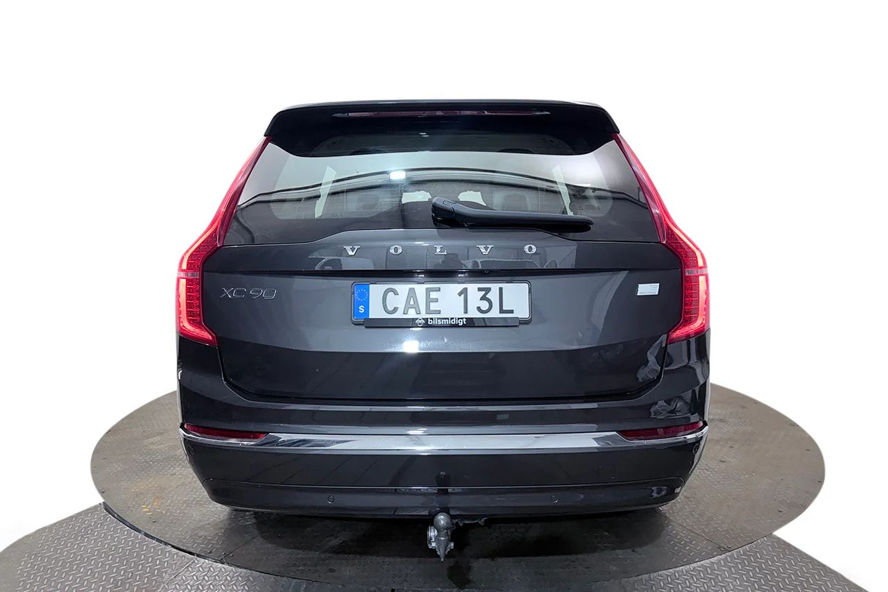 Volvo XC90 Recharge T8 AWD Plus Bright 7-sits Läder Drag H/K P-Klimat BLIS 456hk – bild 6 av 35