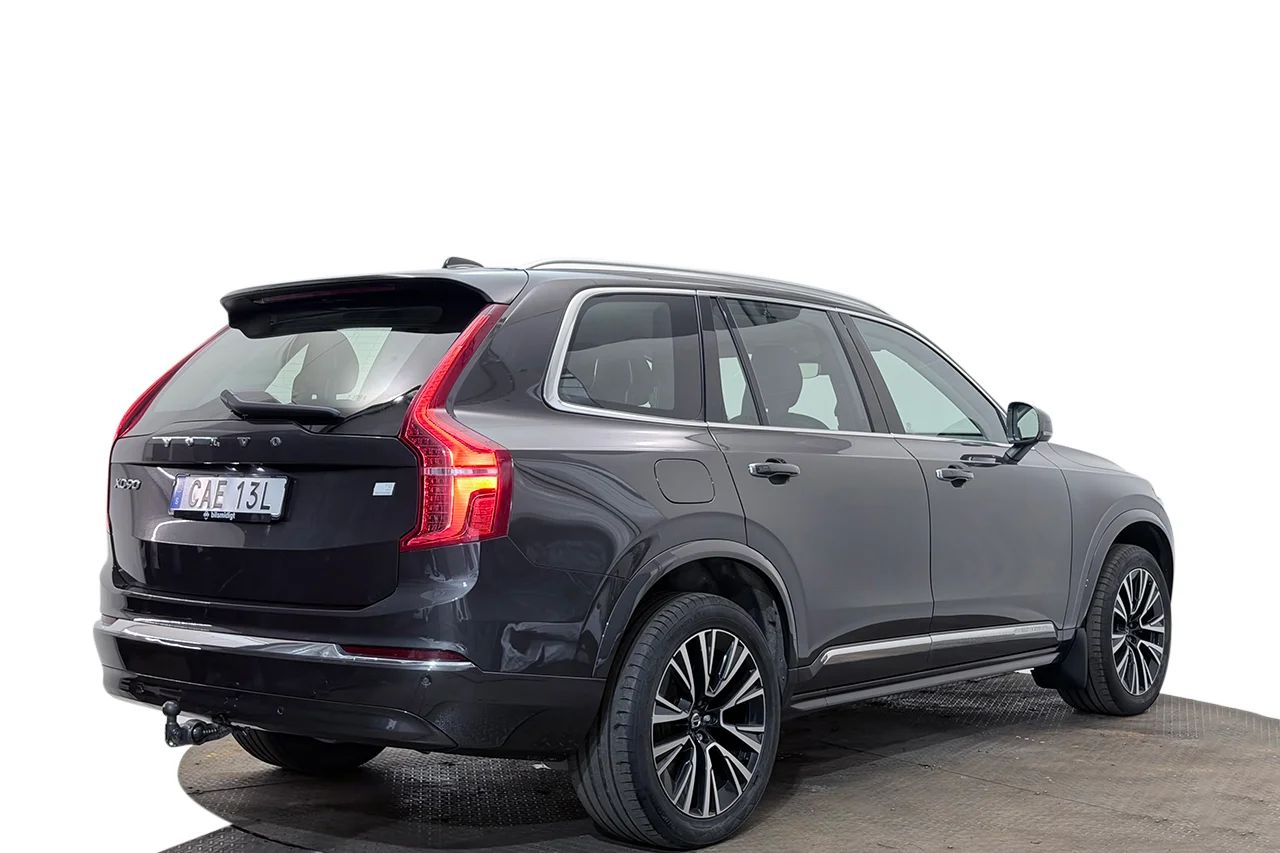 Volvo XC90 Recharge T8 AWD Plus Bright 7-sits Läder Drag H/K P-Klimat BLIS 456hk – bild 5 av 35