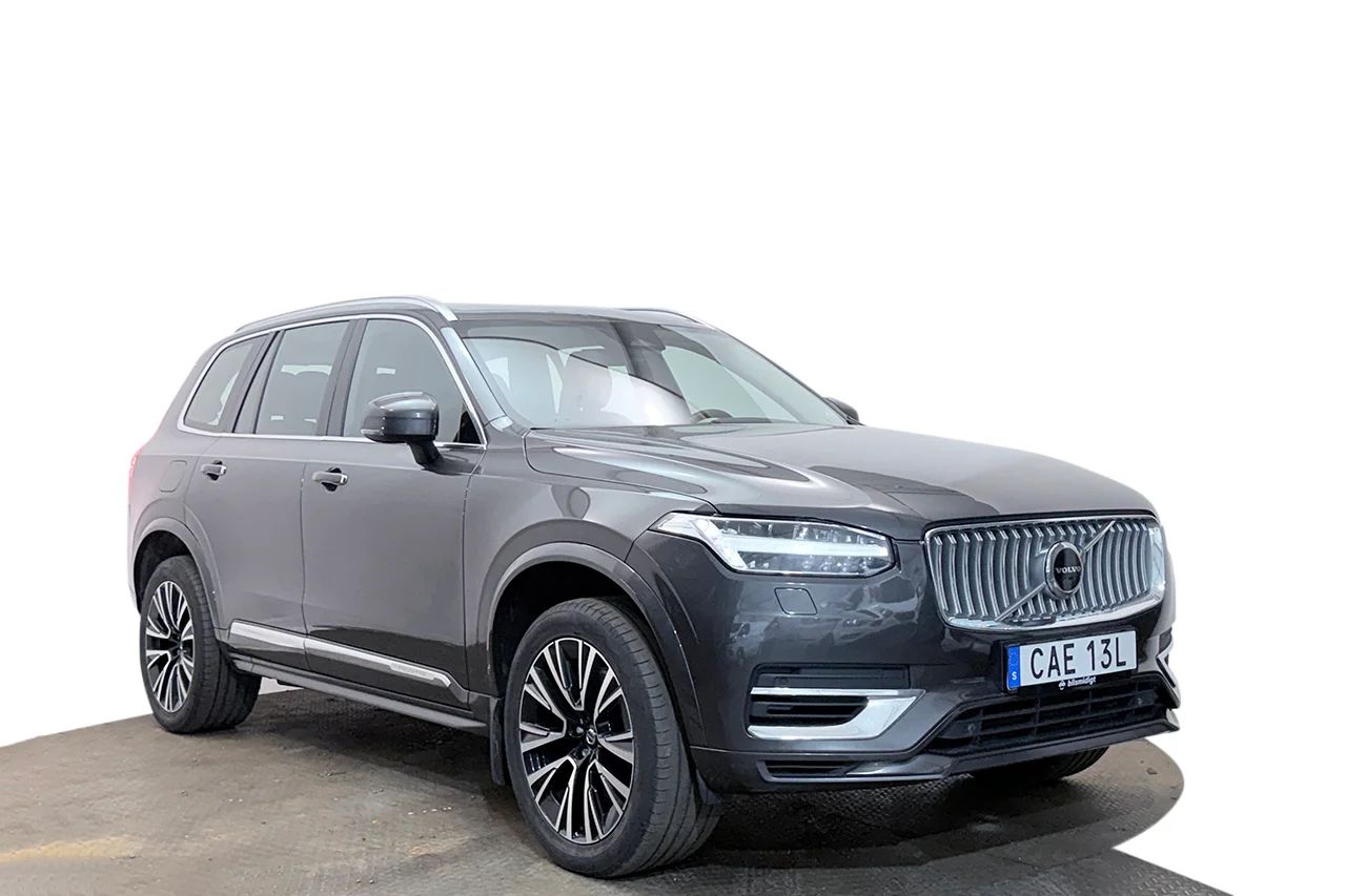 Volvo XC90 Recharge T8 AWD Plus Bright 7-sits Läder Drag H/K P-Klimat BLIS 456hk – bild 3 av 35