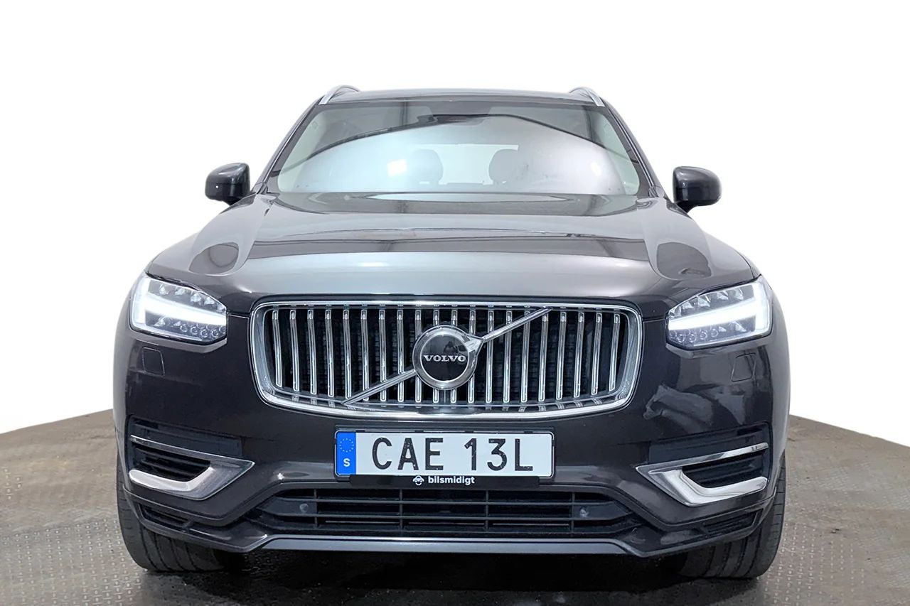 Volvo XC90 Recharge T8 AWD Plus Bright 7-sits Läder Drag H/K P-Klimat BLIS 456hk – bild 2 av 35