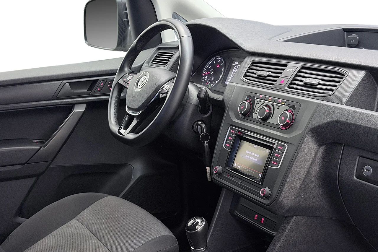 Volkswagen Caddy Skåp 1.4 TGI Drag CNG P-Sens LÅGMIL MOMS 110hk – bild 15 av 26
