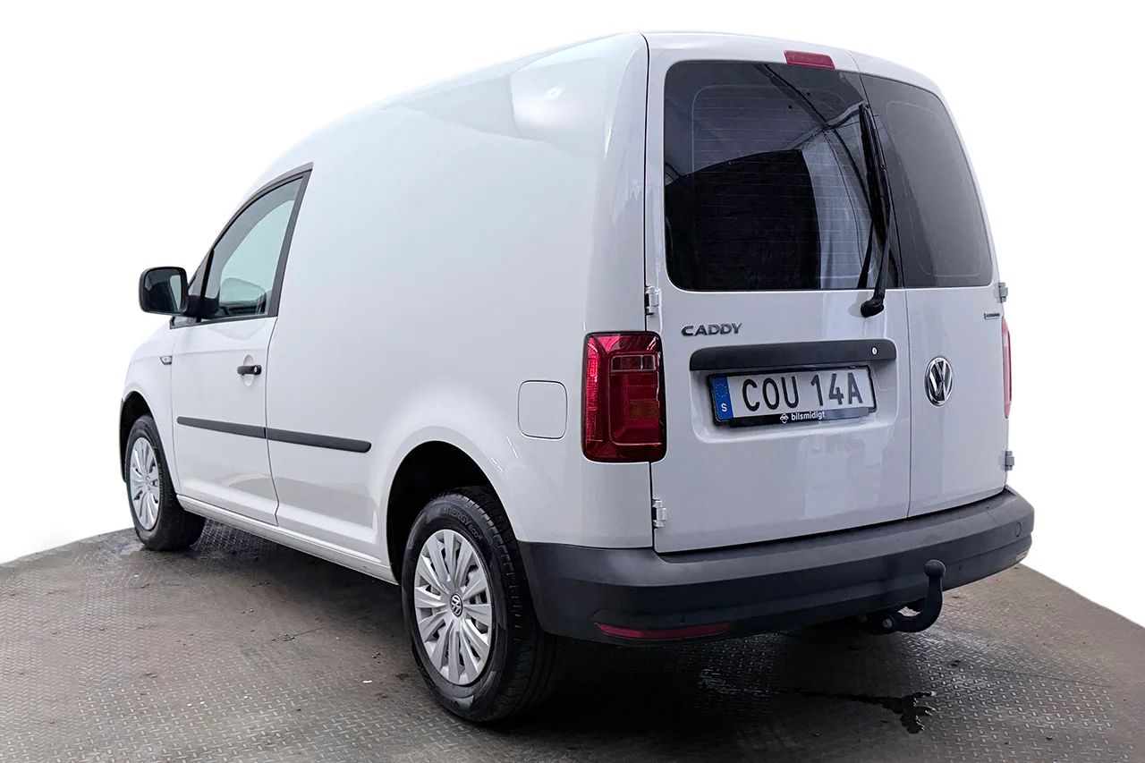 Volkswagen Caddy Skåp 1.4 TGI Drag CNG P-Sens LÅGMIL MOMS 110hk – bild 8 av 26