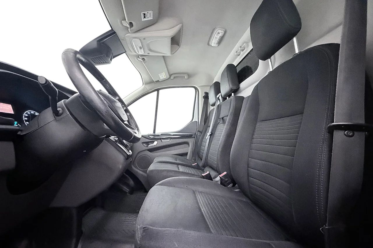 Ford Transit Custom 300 2.0 L1 Aut Drag 2xSidodörr 3-sits Kamera 130hk – bild 14 av 26