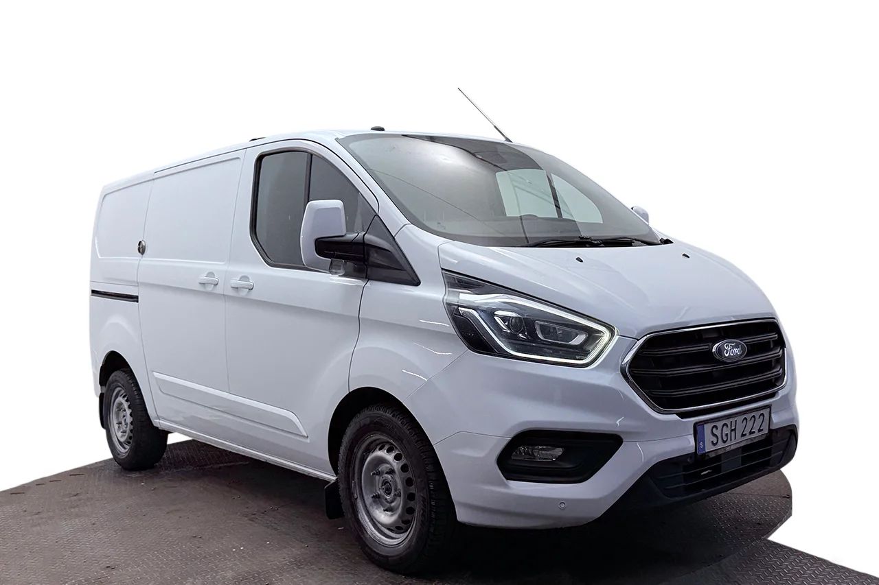 Ford Transit Custom 300 2.0 L1 Aut Drag 2xSidodörr 3-sits Kamera 130hk – bild 3 av 26