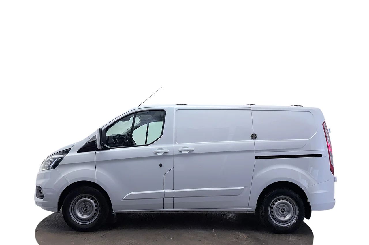 Ford Transit Custom 300 2.0 L1 Aut Drag 2xSidodörr 3-sits Kamera 130hk – bild 9 av 26