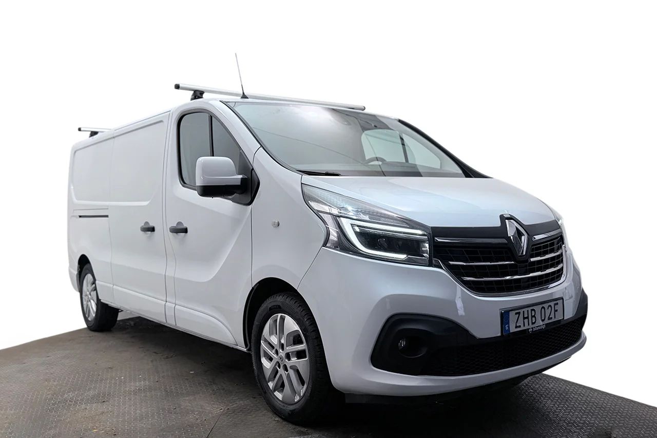 Renault Trafic Skåp 3.0t 2.0 L2 2xSidodörr Drag Värmare Navi Kamera 3sits – bild 3 av 30