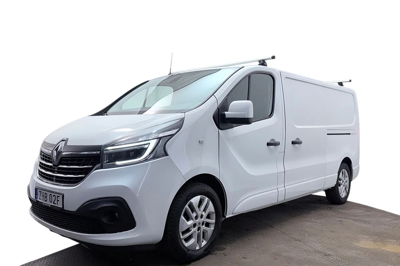Renault Trafic Skåp 3.0t 2.0 L2 2xSidodörr Drag Värmare Navi Kamera 3sits