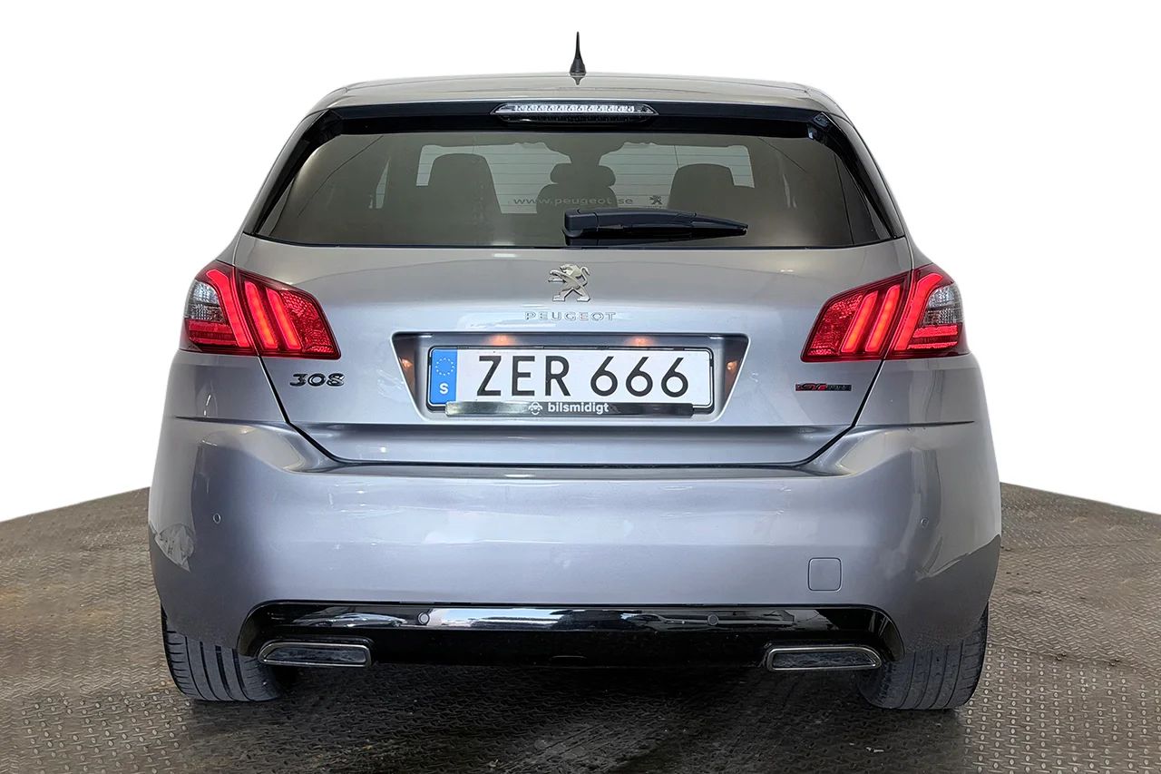 Peugeot 308 1.2 PureTech GT-Line Pano Massage AppConnect P-Sens 131hk – bild 6 av 30