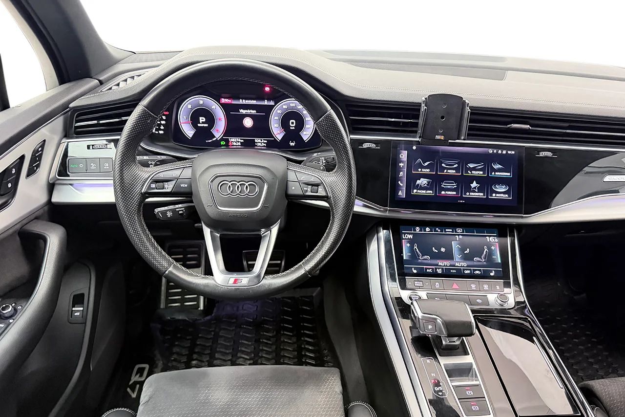 Audi Q7 50 TDI Q S Line Komfort Alpin 7sits Drag Cockpit+ Värmare – bild 20 av 37