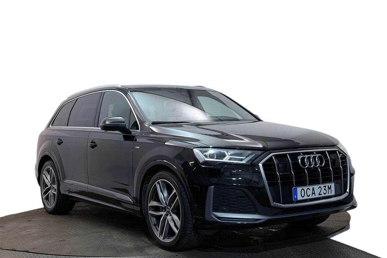 Audi Q7 50 TDI Q S Line Komfort Alpin 7sits Drag Cockpit+ Värmare – bild 3 av 37