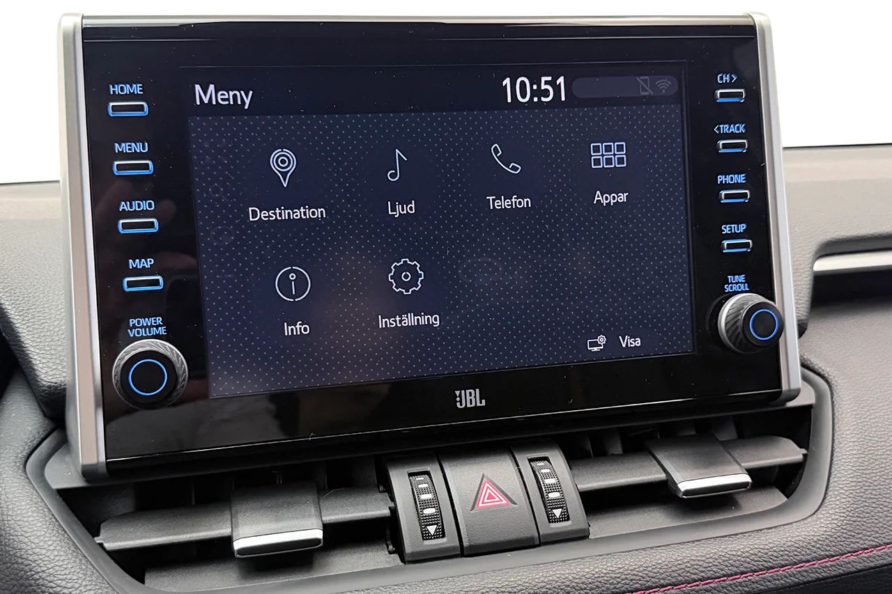 Toyota RAV4 Plug-in Style Premium Läder 360° Navi JBL Keyless 306hk – bild 23 av 33