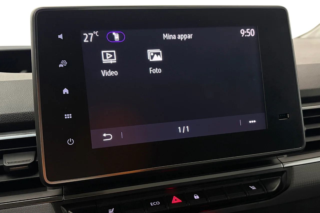 Renault Kangoo E-Tech Drag Inredd Navi Kamera Värmare MOMS – bild 24 av 28