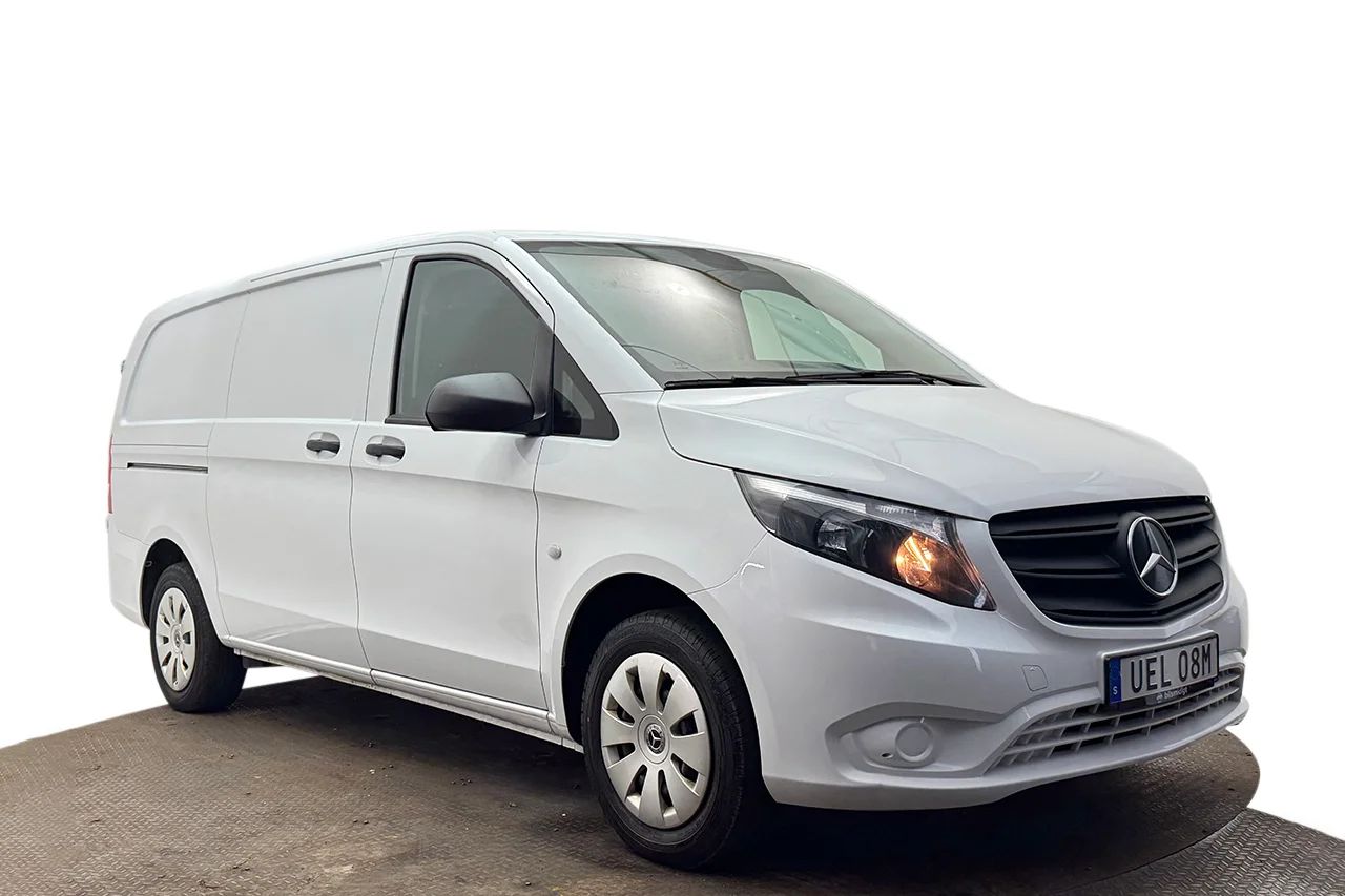 Mercedes-Benz Vito 110 CDI 2.8t L2 Lång Dragkrok Backkamera Farthållare 3-sits Moms/Leasing 102hk – bild 3 av 24