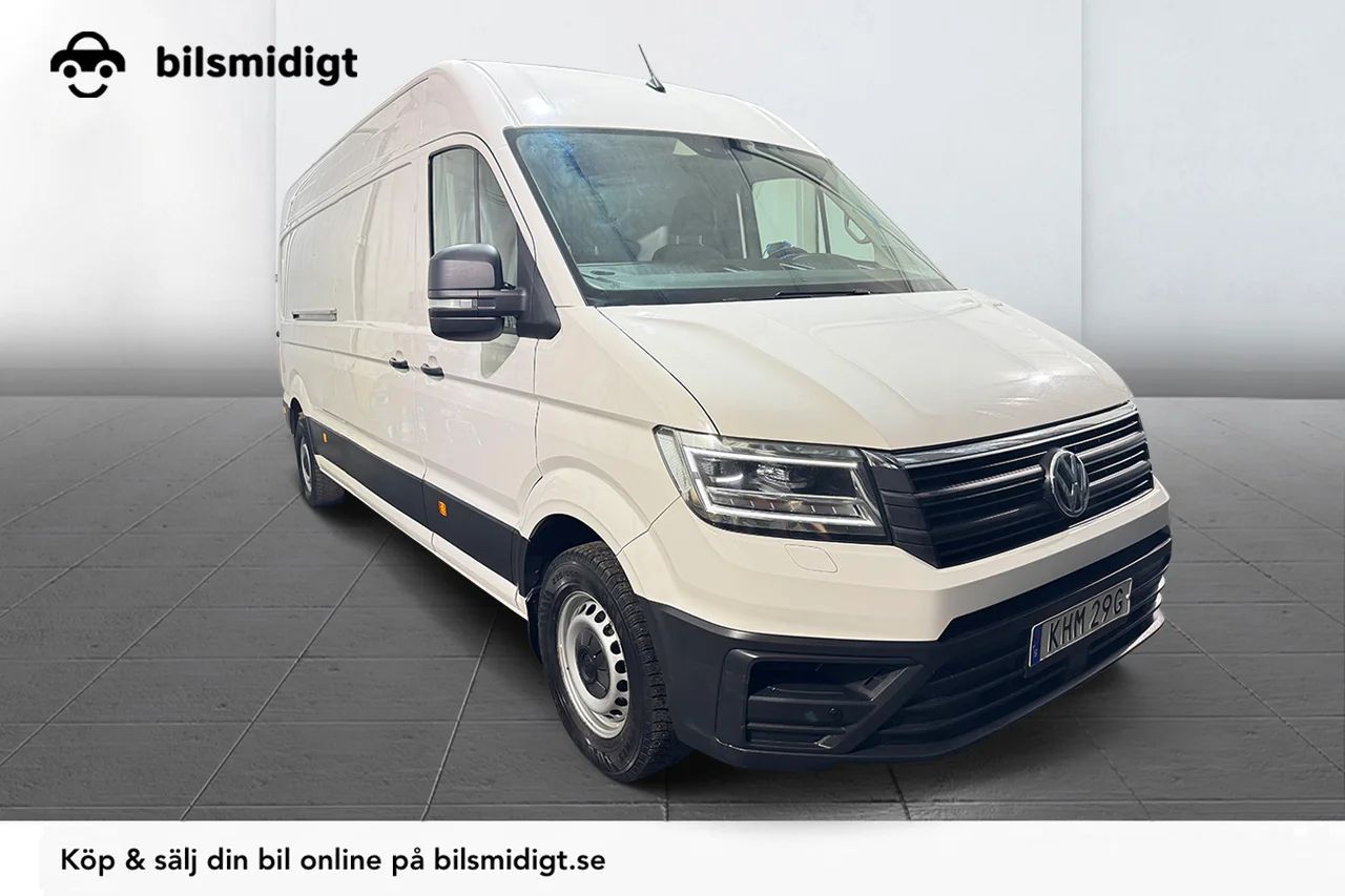 Volkswagen Crafter 35 2.0 TDI Aut L4H3 2xSidodörr Värmare 3-sits MOMS 177hk