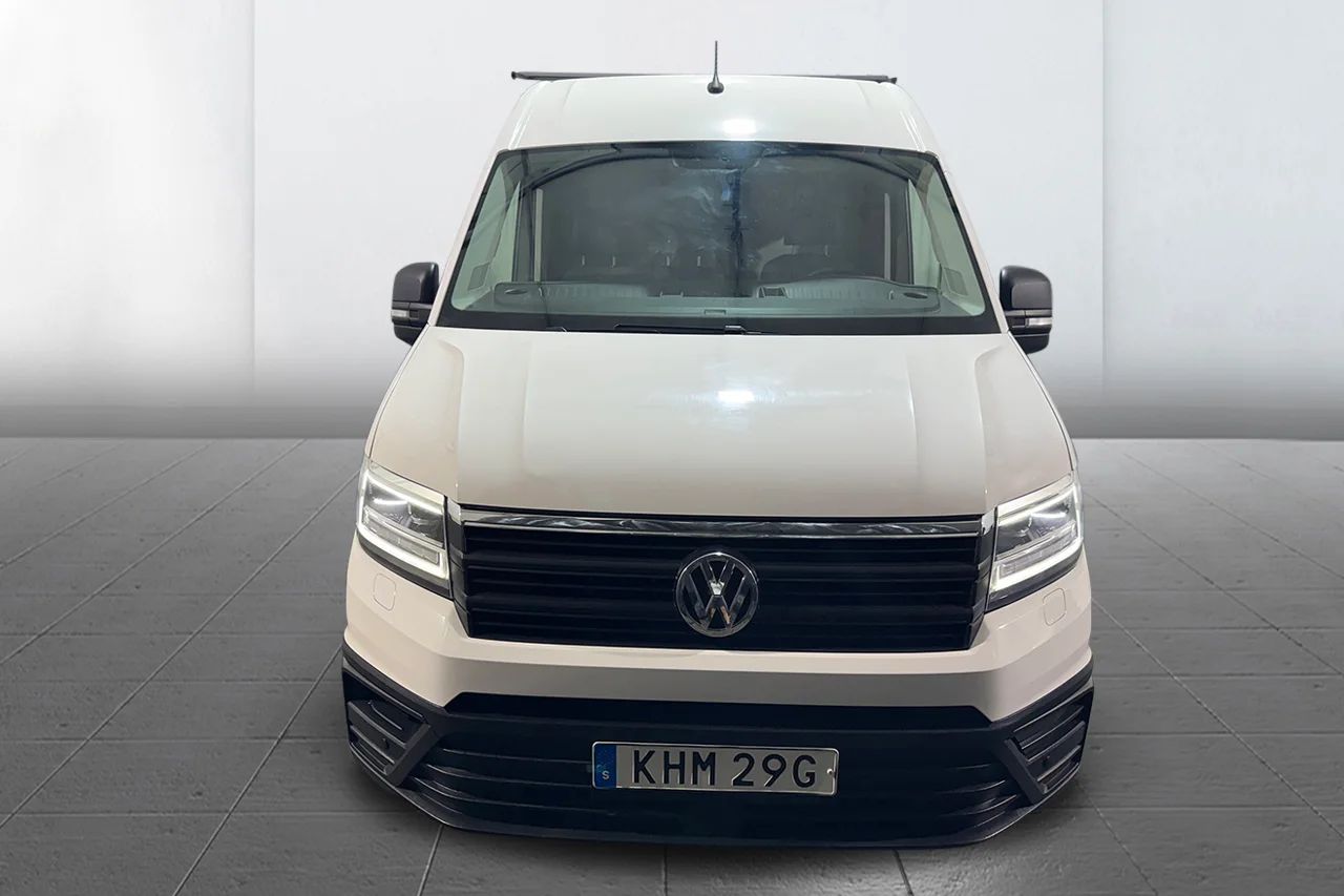 Volkswagen Crafter 35 2.0 TDI Aut L4H3 2xSidodörr Värmare 3-sits MOMS 177hk – bild 2 av 28