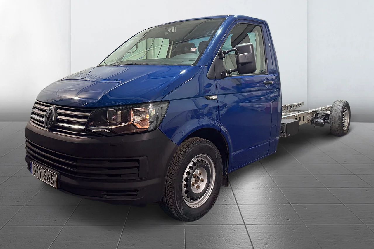 Volkswagen Transporter Chassi T30 2.0 TDI 3-sits Komfortpkt Kompressionsutrustning Farthållare MOMS 150hk